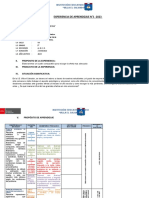 Experiencia 1 3° DE SECUNDARIA