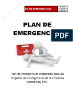 SST-F-002 Rev 00 Plan de Emergencias