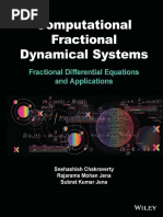 Rajarama M. Jena, Subrat K. Jena, Snehashish Chakraverty - Computational Fractional Dynamical Systems - Fractional Differential Equations and Applications-Wiley (2022)