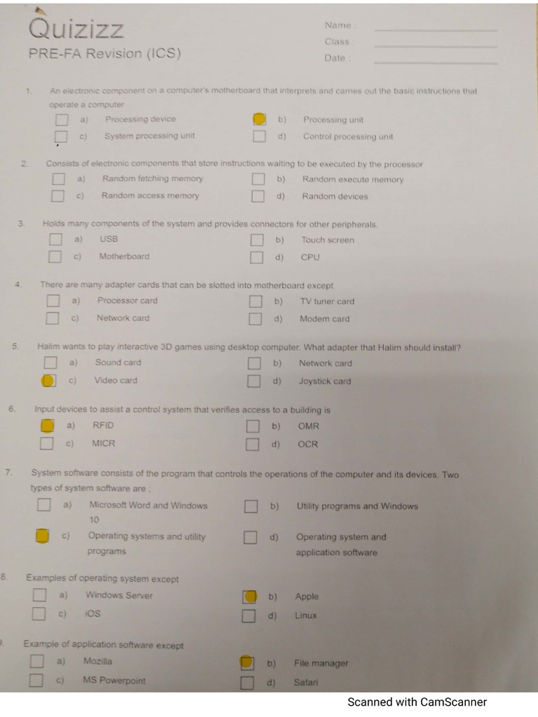 Pre FE Editing | PDF