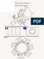 Fisa de Colorat Ziua Europei