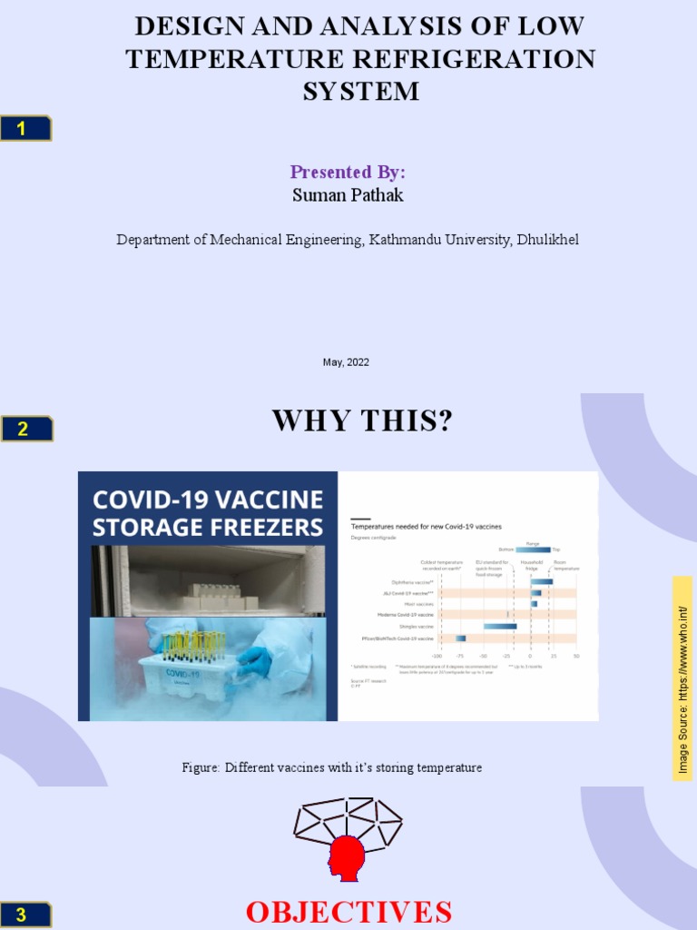 Low Temperature Refrigeration System Design | PDF | Refrigerator ...