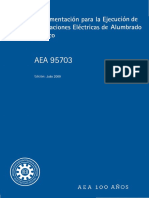 AEA 95703 (2009) - Ejecución de Inst. Elect. Alumbrado Público