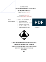 Format Laporan 7 Praktikum Pemrograman Geospasial