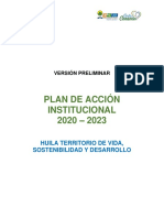 Preliminar Plan de Accion 2020-2023 2