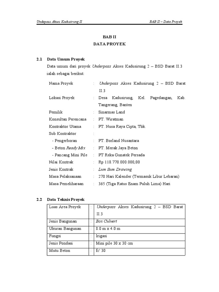Bab Ii | PDF