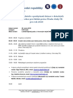 Program Seminar Dotace SLP 2020