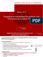 Tema 12.2 Programa de Actividades Preventivas y de Promocio N de La Salud PDF