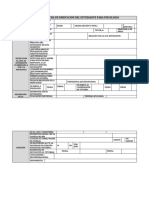 Formato de Ficha de Derivación Del Estudiante para Psicología