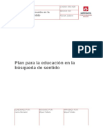 ESC-M28S - E01 Plan para La Educación en La Búsqueda de Sentido