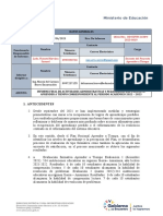 Oficio Nro. DD-UDTH-21D04-2023-0019: 1. Antecedentes