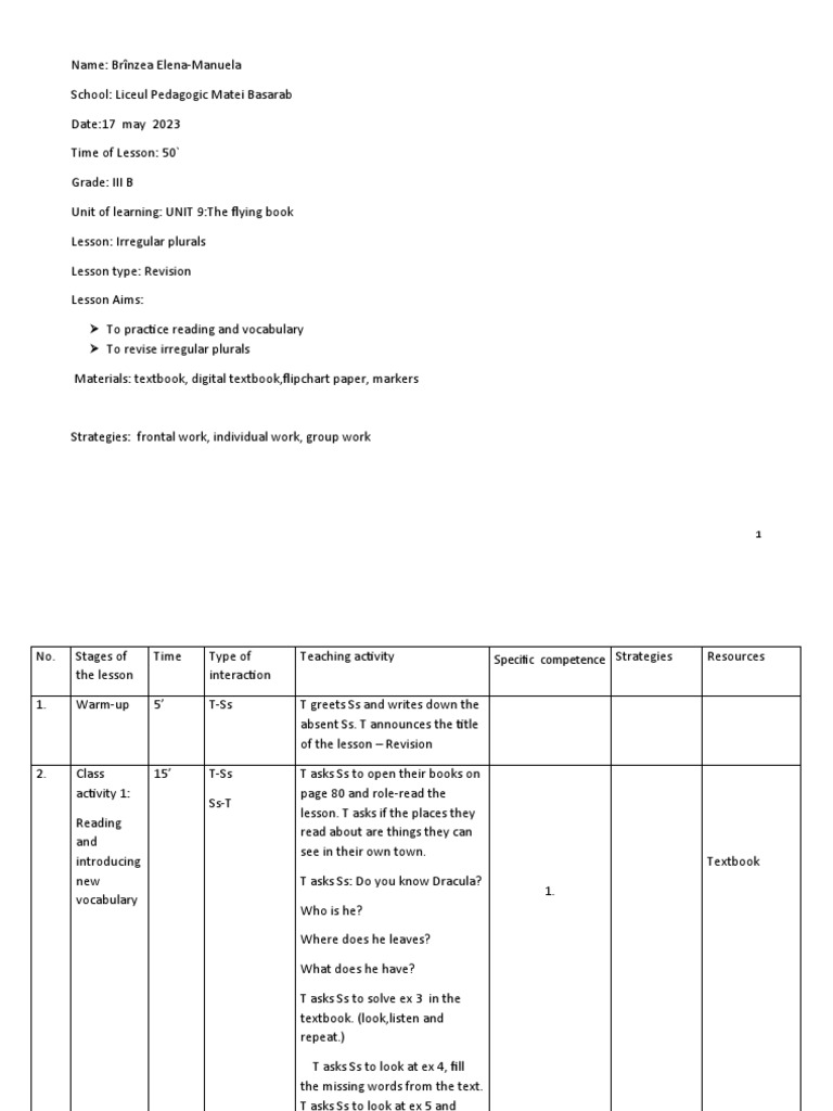Cls 3 B - Places in Town | PDF