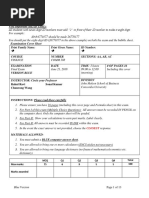 33 Comm 308 Final Exam (Summer 1 2018) Solutions