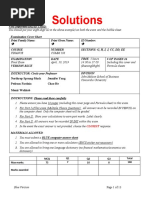 36 Comm 308 Final Exam (Winter 2019) - Solution