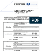 Grafic Sedinta Pretransfer 2023