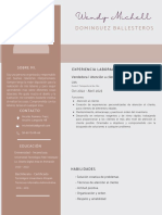 Wendy Domniguez CV