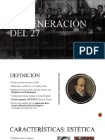 La Generación Del 27 A