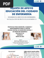 Protocolo de Manejo del Catéter PICC | PDF