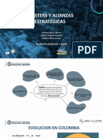 Clusters y alianzas estratégicas: evolución en Colombia