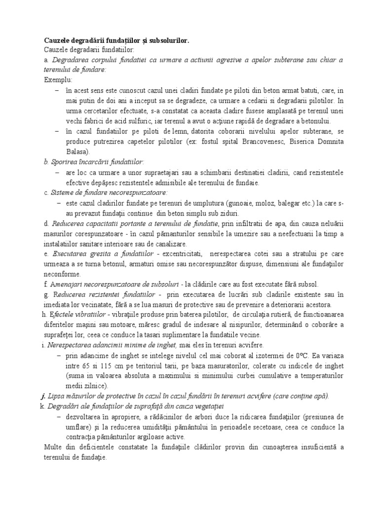 Elemente Structurale La Cladiri Din Zidarie | PDF