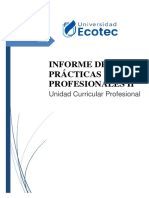 Informe PRACTICAS PASANTIAS - Entregable 1