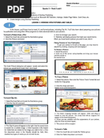 Q3 Desktop Publishing Week 5 and 6