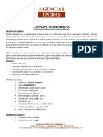 Alcohol Isopropilico A