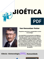 Van Rensselaer Potter e os fundamentos da bioética