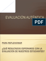 Evaluación Auténtica