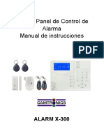 Manual-ALARM-X300-Castellano