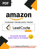 Amazon Tagged LeetCode Problems