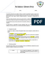 Prueba 7° Género Lírico Solución