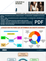 Salud materna y políticas en Ecuador