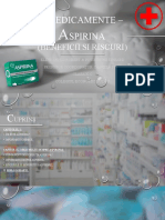 Medicamente - Aspirina