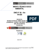 INSTRUMENTO TÉCNICO SOCIO AMBIENTAL - DME #06 - 19+200 Rev. 07.08.21