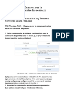 Modules 8 - 10 - Examen Sur La Communication Entre Les Réseaux Ré