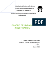 Actividad Linea de Investigacion Cuadro