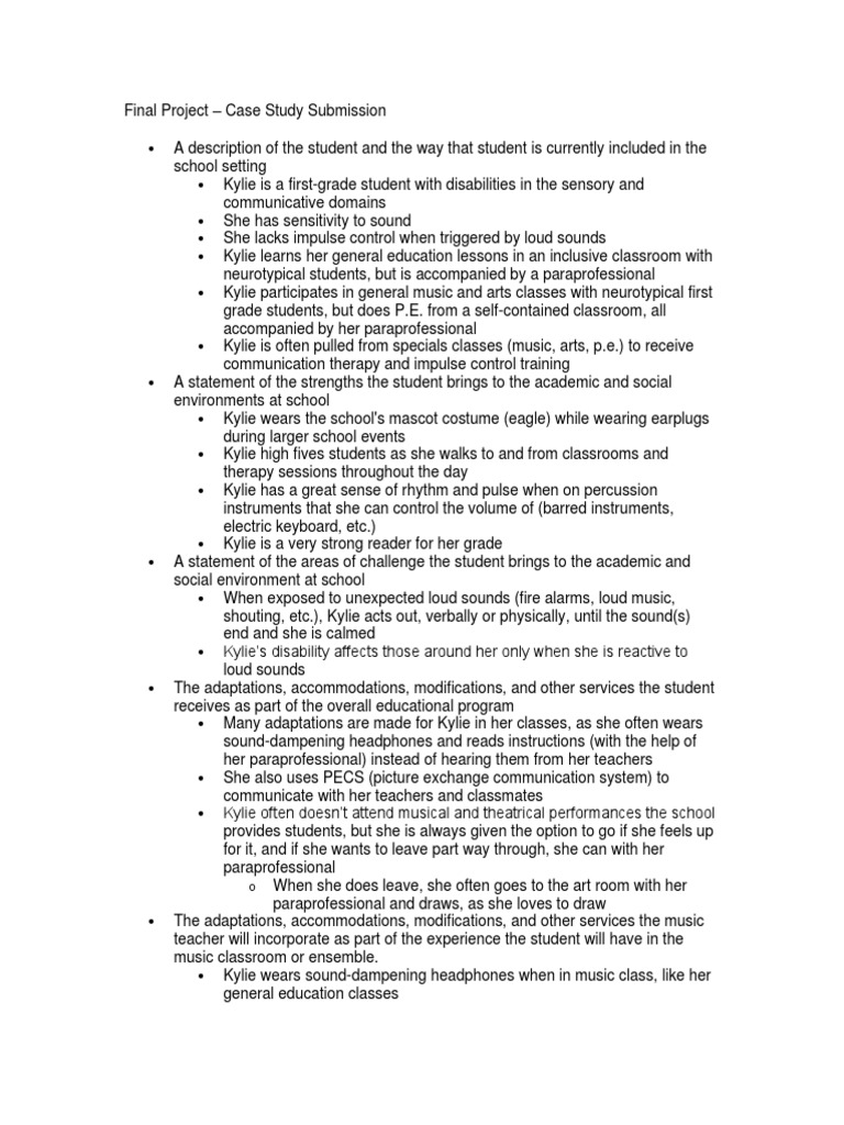 Final Project - Case Study Submission | PDF