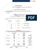 Worksheet - Present Continuous