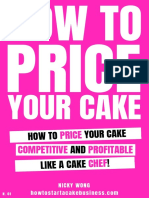 How To Price Your Cake