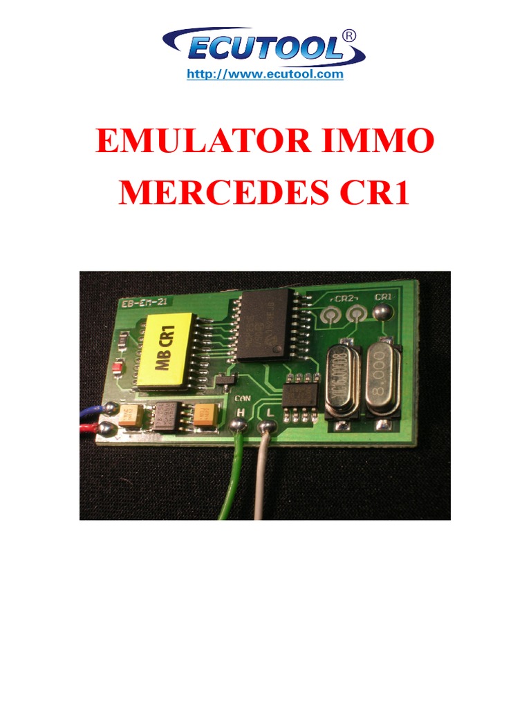 Mercedes ECU Diesel Bosch CR1 ECUs CR1.2 0 281 010 793 Alternative Solutions Solution 4 Immo Off