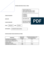 Informe Medición de Puesta A Tierra