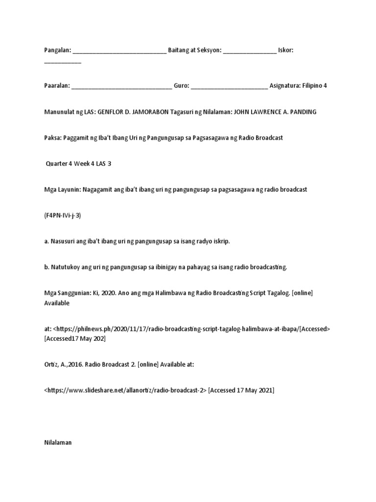 W 4 | PDF