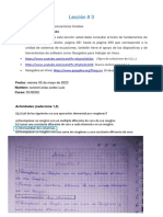 Lección # 3 Virtual