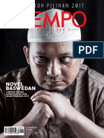 Majalah Tempo 20180101-20180107 (Novel Baswedan)