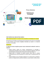 Tema de Quimica Fisica