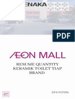 Pembatas Resume quantity kermaik toilet tiap brand  