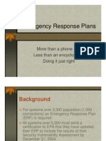 Emergency Response Plans: More Than A Phone Tree Less Than An Encyclopedia Doing It Just Right