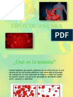 Tipos de Anemia