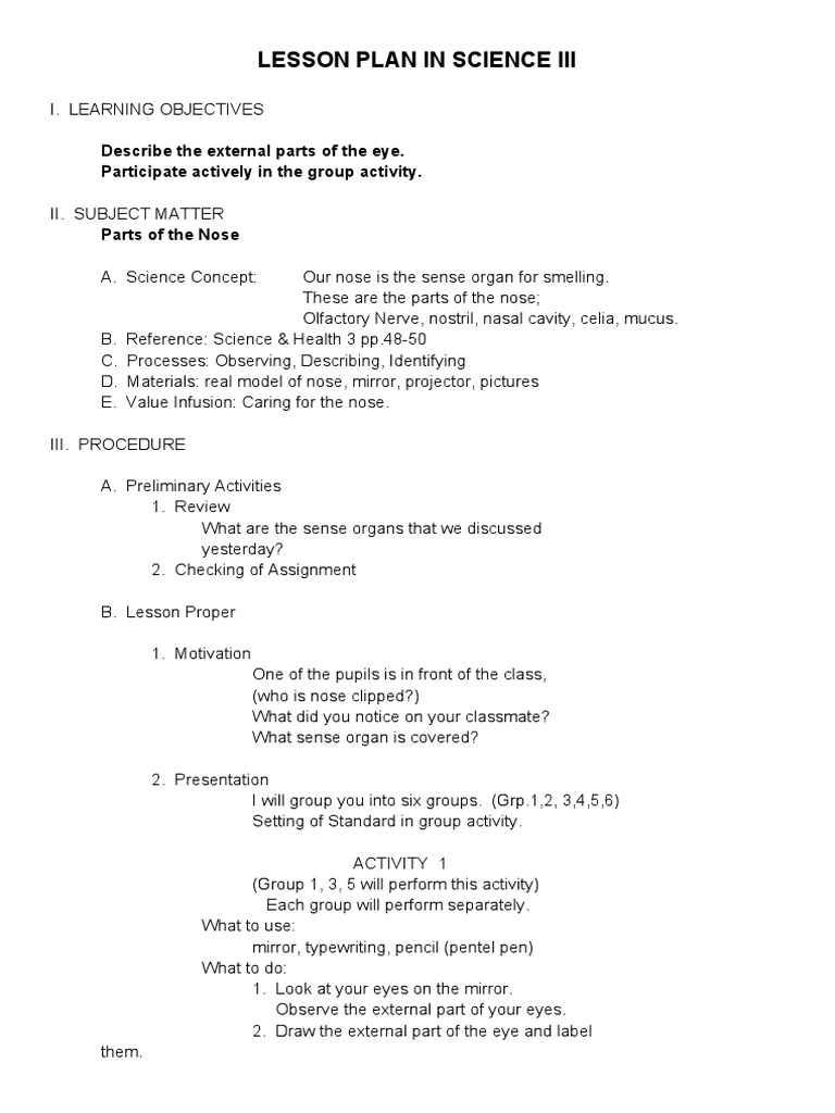Lesson Guides 1st Grading | PDF
